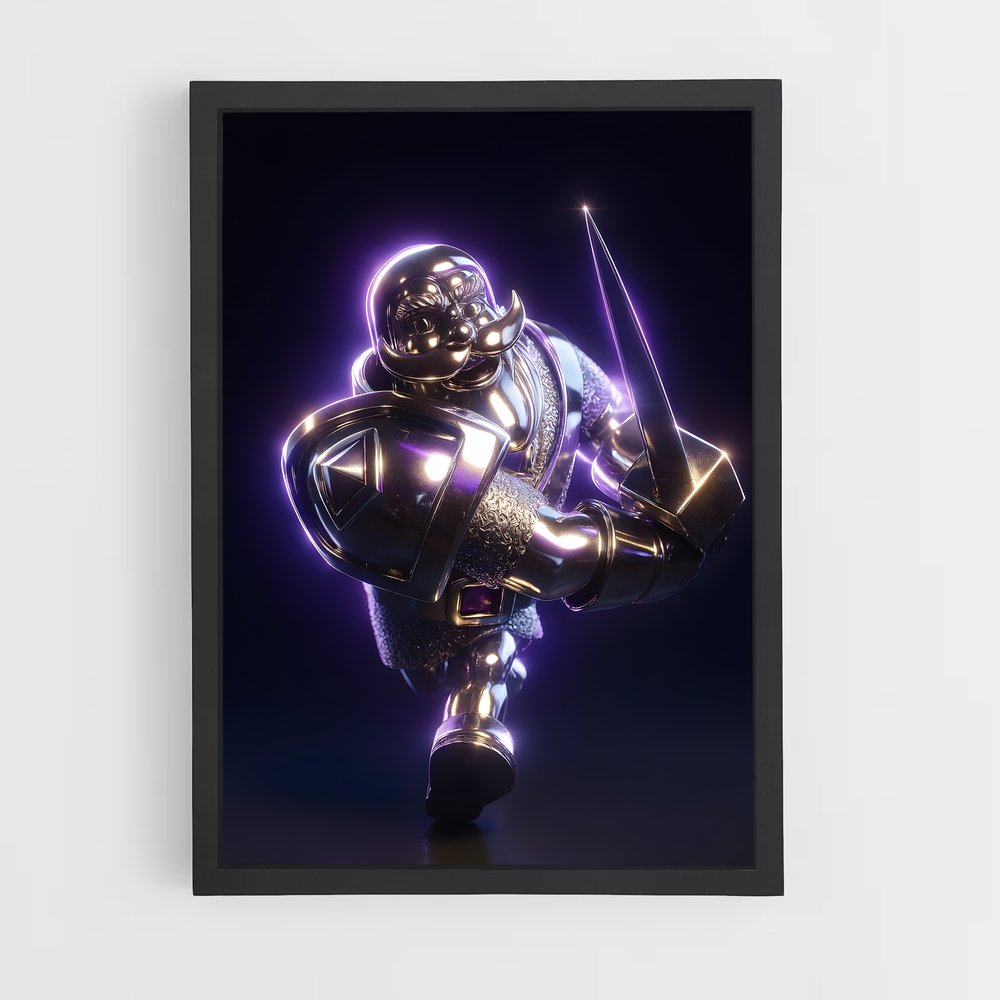 Poster Samurai Bot – affiche Clash royale (vue 2)